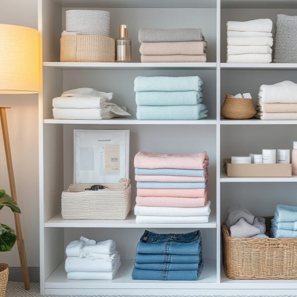 Maison organisée durablement grâce au coaching rangement